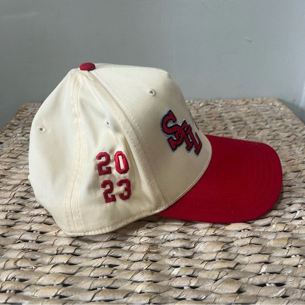 Otto hat‎ STL vs XI World Champions 2023 SnapBack Red Beige Cap
